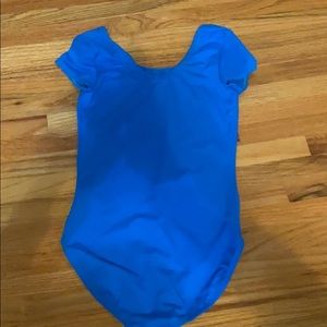 Girls blue leotard